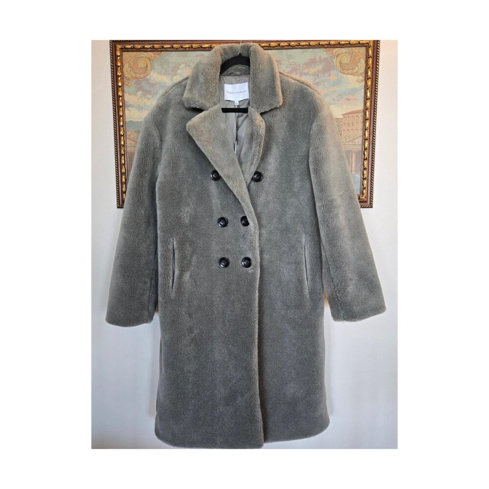 Rebecca Minkoff Teddy Coat | NWT | Size L | Double Breasted | Retail $368